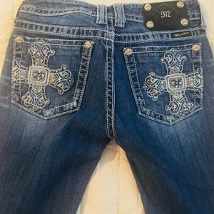 Miss Me Jeans with crosses